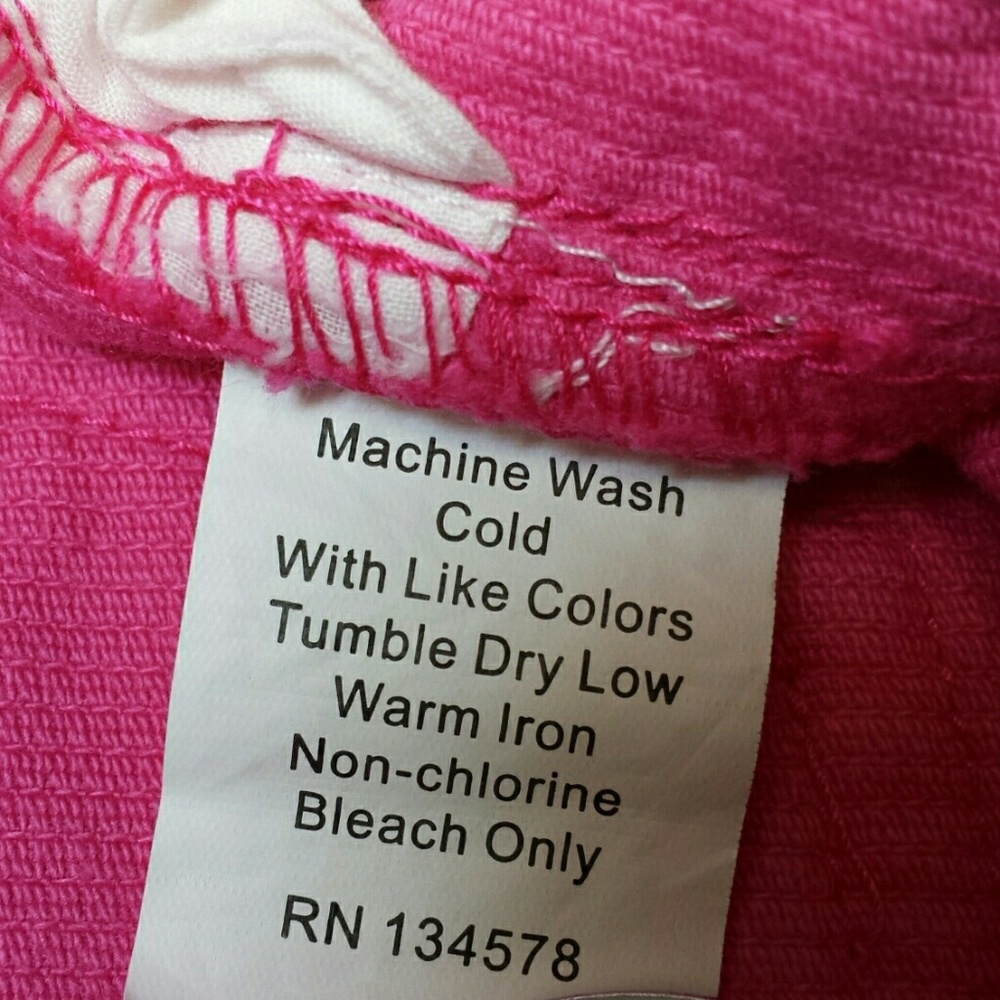 NWT Vineyard Vines Pink Corduroy Pants Size 6 - Picture 6 of 8